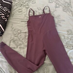 437 Brown Unitard Size Large